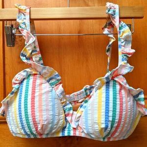 J.Crew Bikini Size M top, Size S bottom